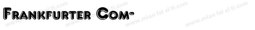 Frankfurter Com字体转换